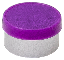 Purple 13mm flip-top vial cap